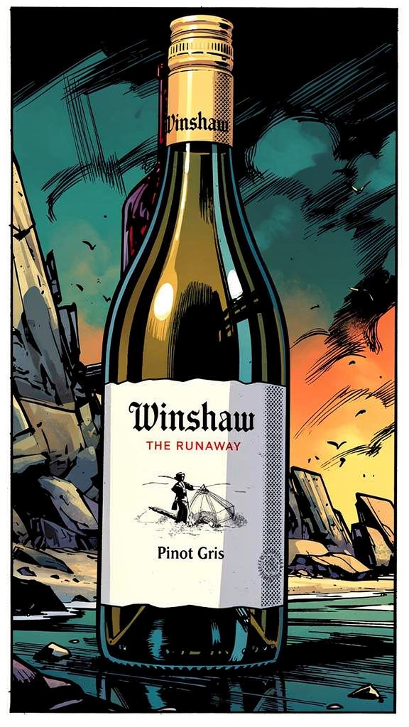 Winshaw The Runaway Pinot Gris 2025 bottle