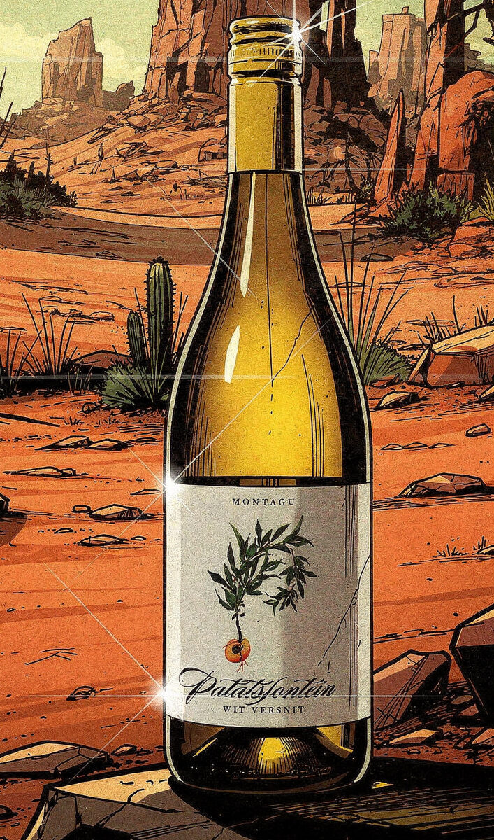 Patatsfontein Wit Versnit bottle