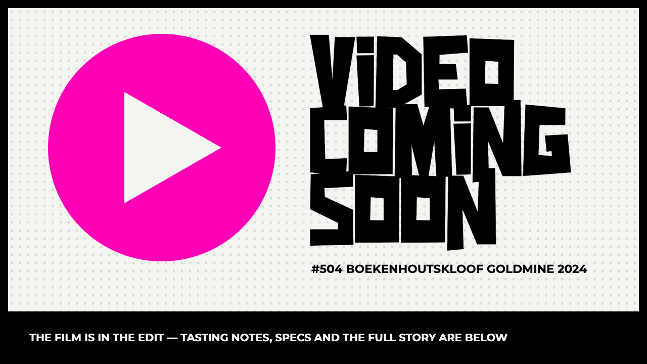 Video coming soon — No.504 Boekenhoutskloof Goldmine 2024