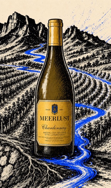 Meerlust Chardonnay 2024 bottle