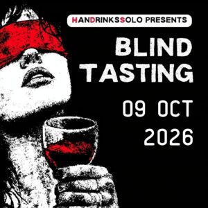 HanDrinksSolo Cape Town Blind Wine Tasting, 9 October 2026