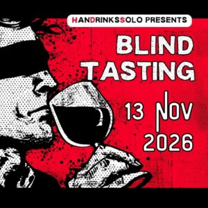 HanDrinksSolo Cape Town Blind Wine Tasting, 13 November 2026