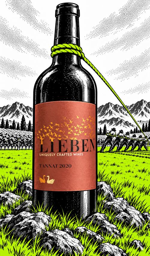 Lieben Tannat 2020 bottle