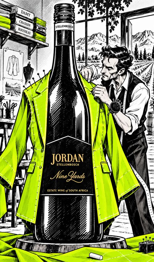 Jordan Nine Yards Chardonnay 2024 bottle