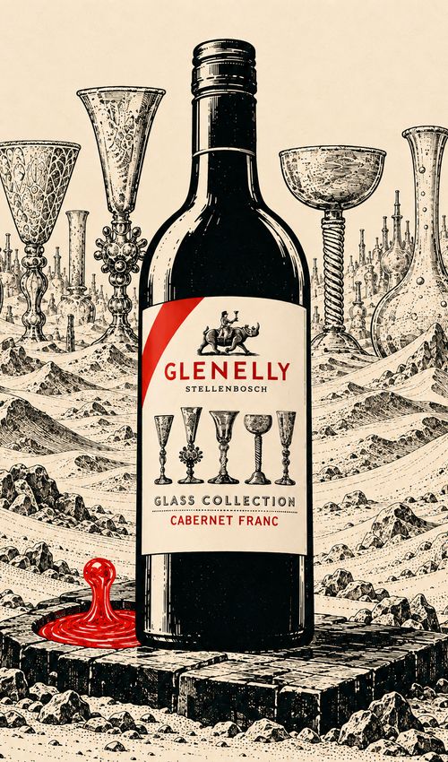 Glenelly Glass Collection Cabernet Franc 2021 bottle